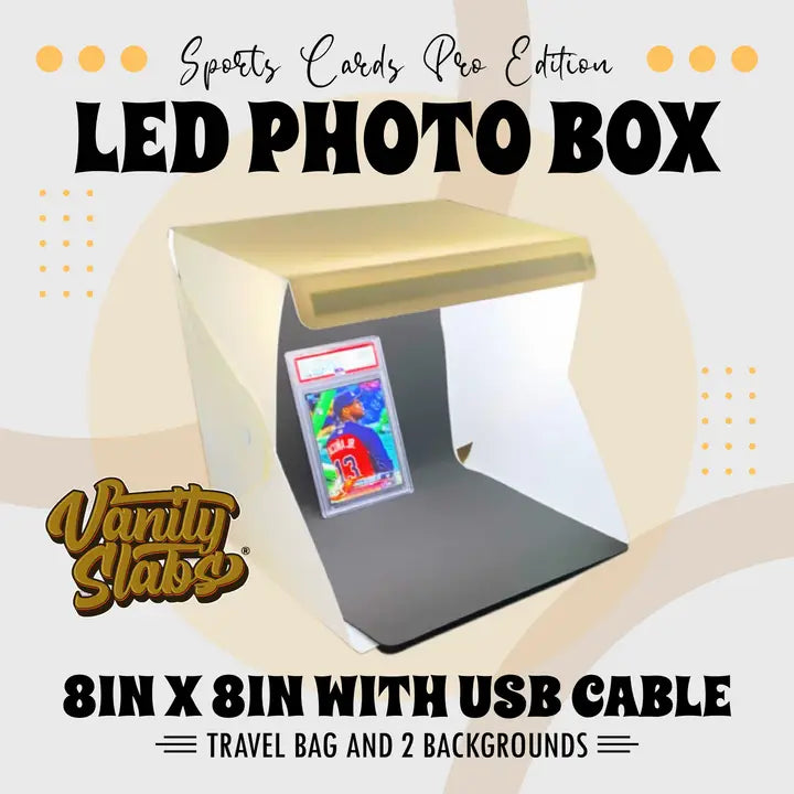 Shine a Light on Your Sports Cards Collection with Our Vanity LED Photo Box