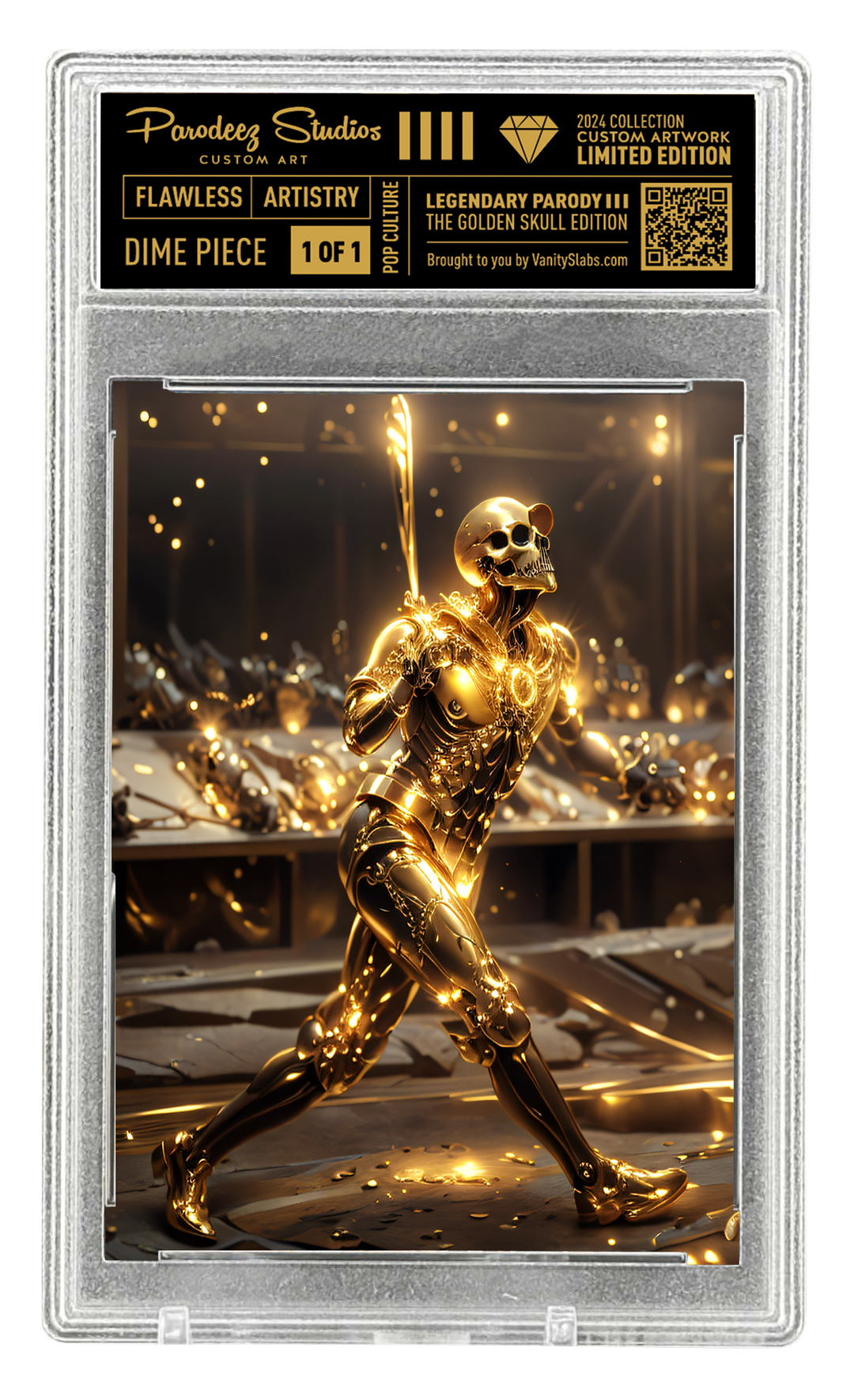 2024 Golden Skull Collection - The Judge - One of One - Custom Card Number 10