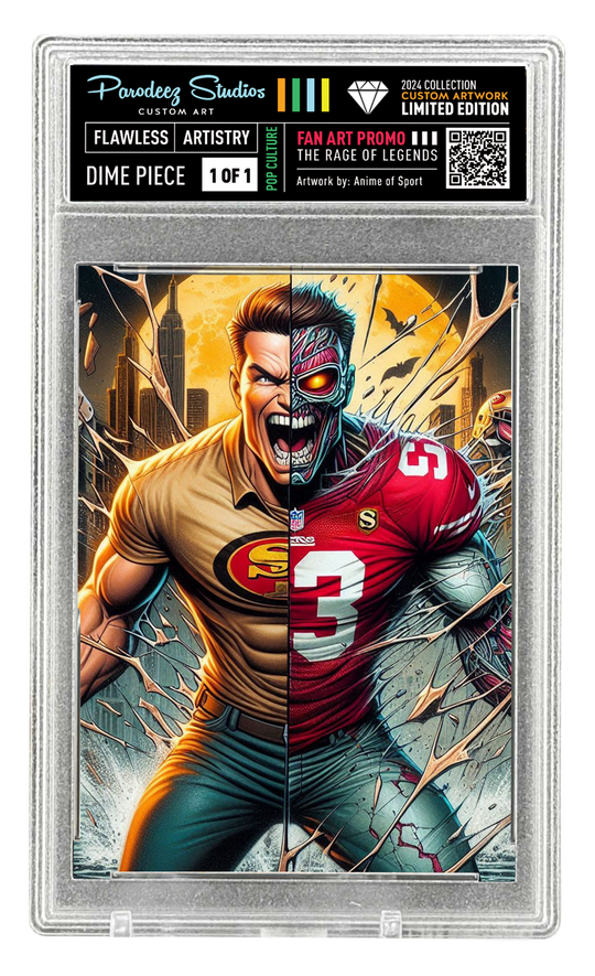 2025 Rage of Legends Collection - Fan Art - One of One by Chris Ghost - Custom Card Number 10