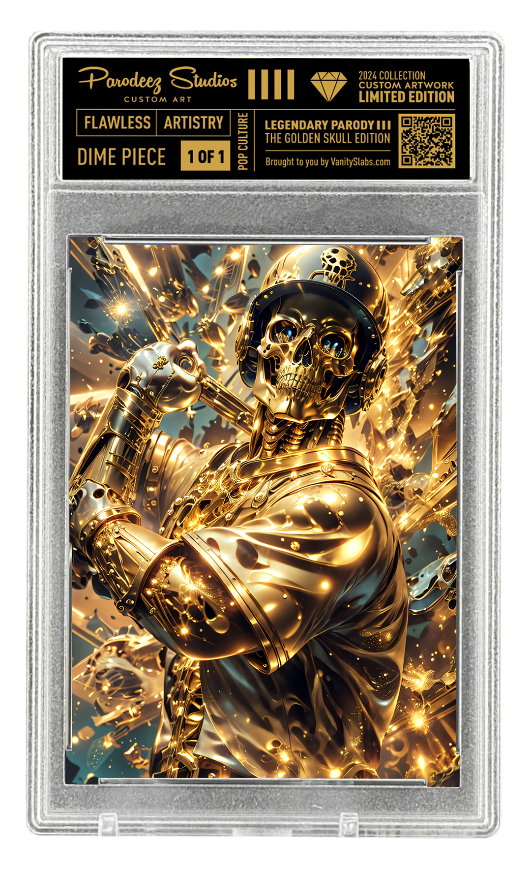 2024 Golden Skull Collection - 50/50 Club - One of One - Custom Card Number 13