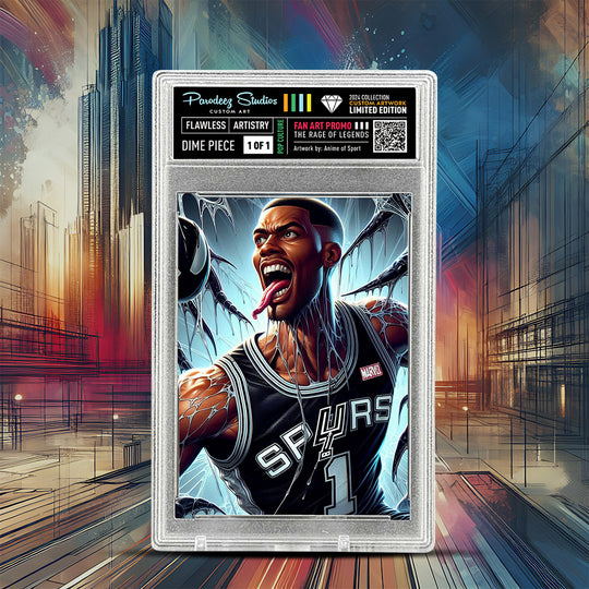 2025 Rage of Legends Collection - Fan Art - One of One by Chris Ghost - Custom Card Number 13