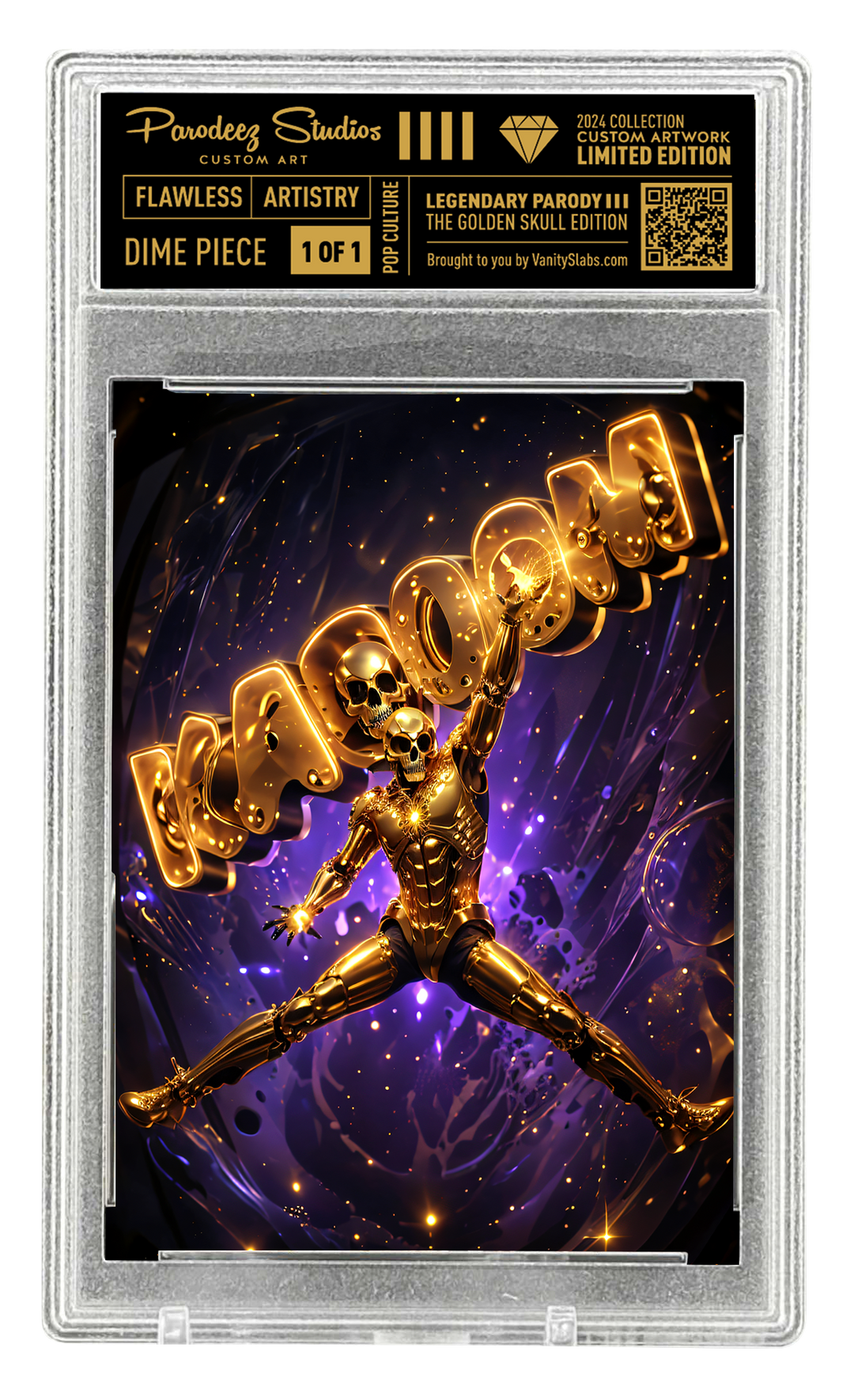 2024 Golden Skull Collection - One of One - Custom Card Number 145