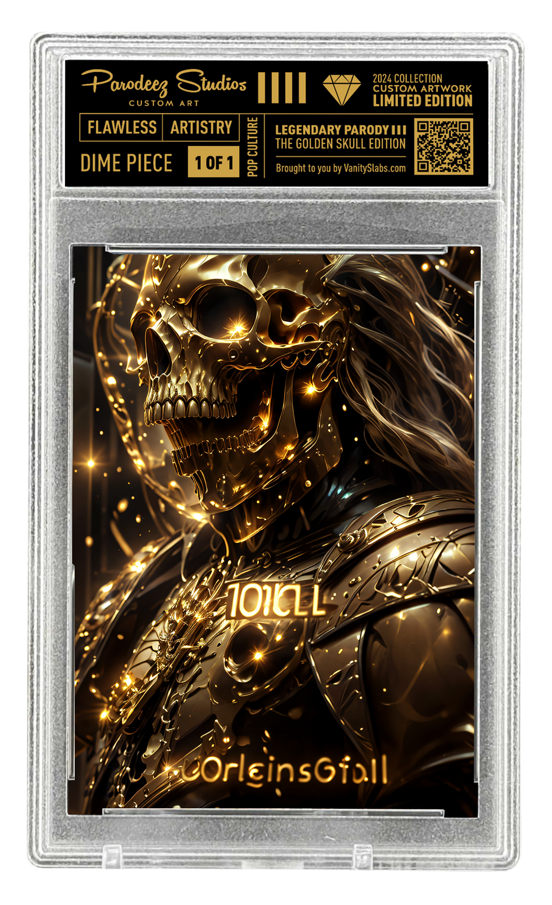 2024 Golden Skull Collection - One of One - Custom Card Number 156