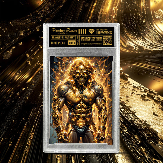 2024 Golden Skull Collection - The Ultimate Warrior - One of One - Custom Card Number 17