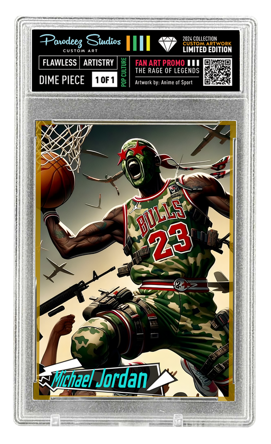 2025 Rage of Legends Collection - Fan Art - One of One by Chris Ghost - Custom Card Number 17