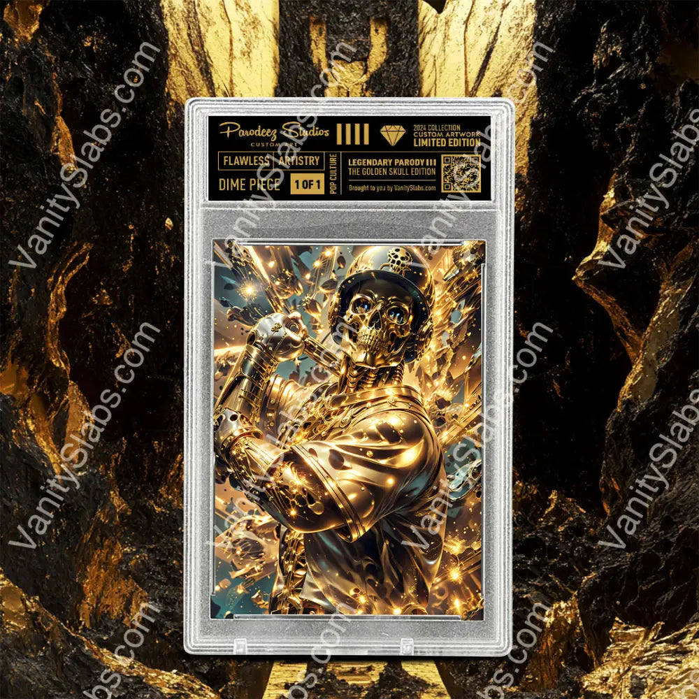 2024 Golden Skull Collection - 50/50 Club One Of Custom Card Number 13