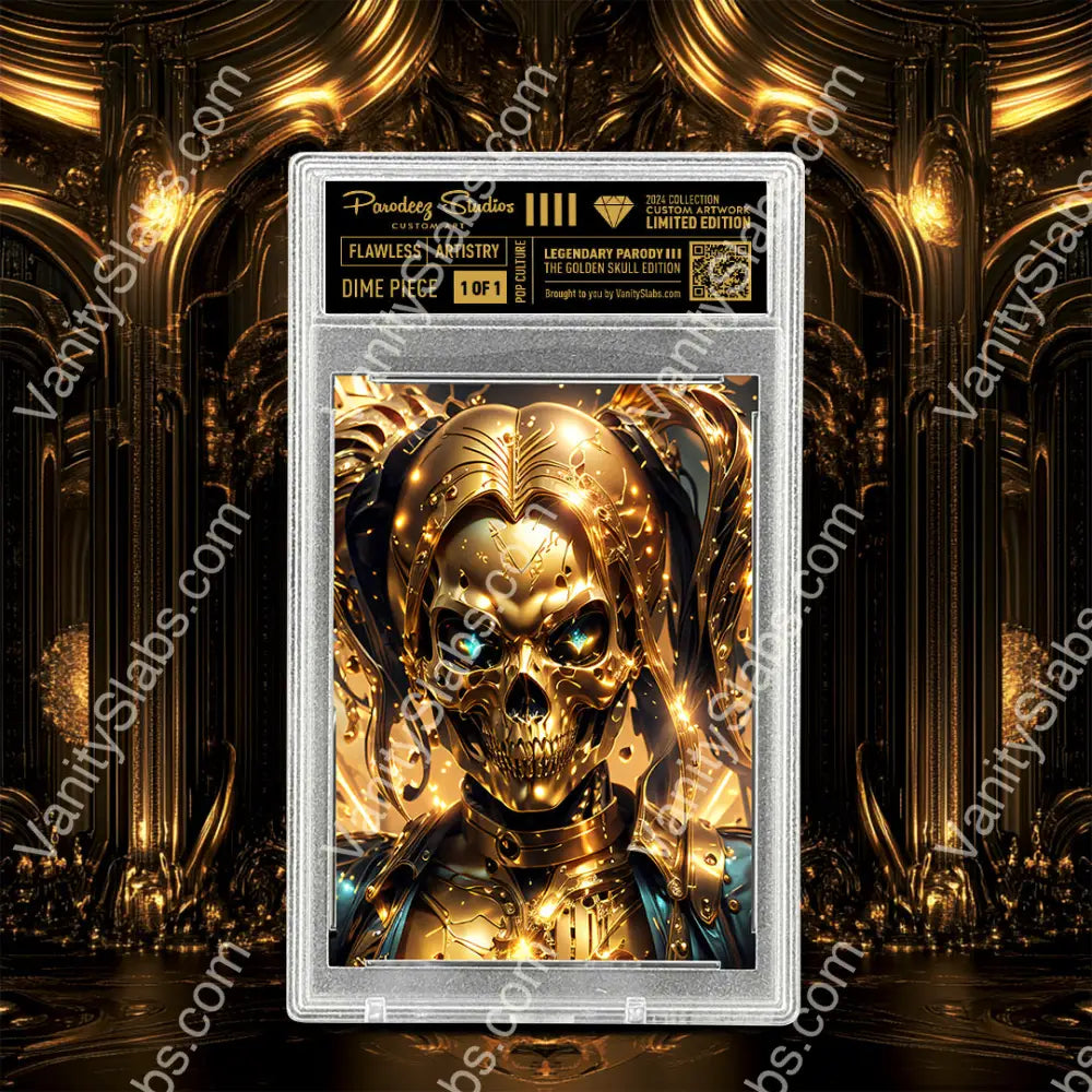 2024 Golden Skull Collection - Harley Quinn One Of Custom Card Number 14