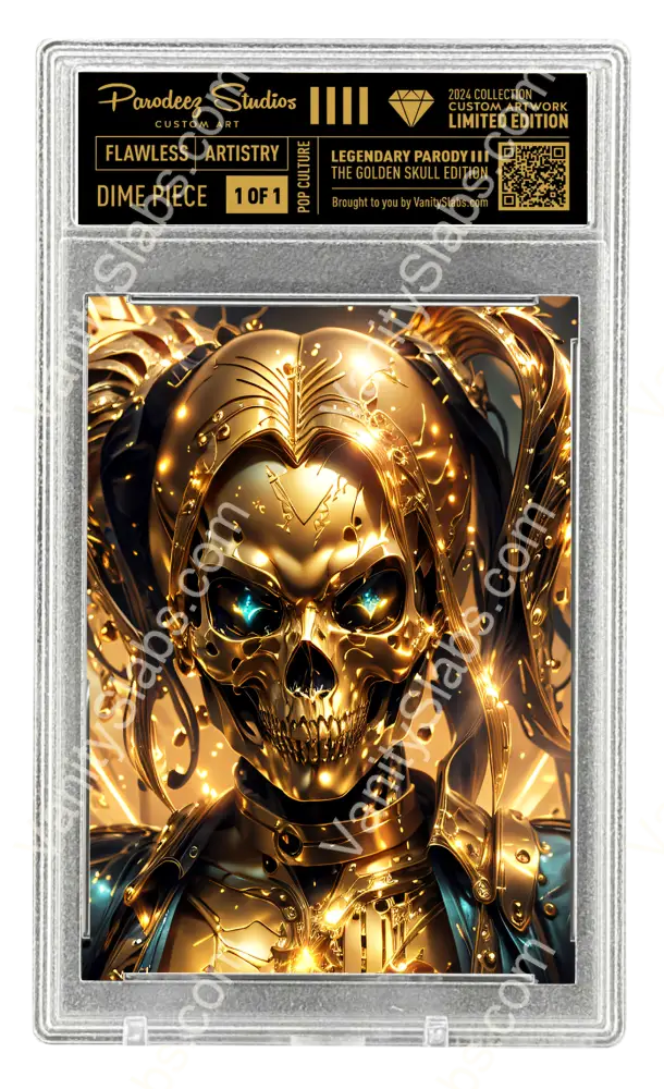 2024 Golden Skull Collection - Harley Quinn One Of Custom Card Number 14