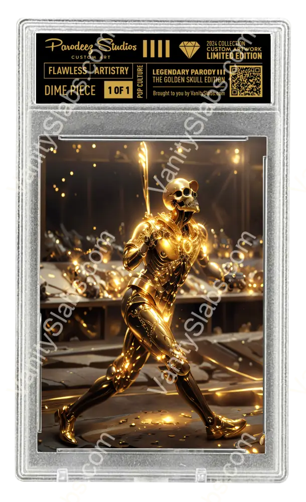 2024 Golden Skull Collection - The Judge One Of Custom Card Number 10