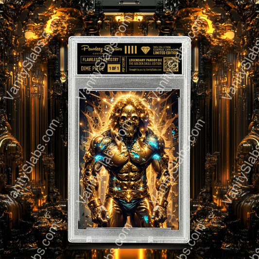 2024 Golden Skull Collection - The Ultimate Warrior 2- One Of Custom Card Number 18