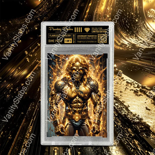 2024 Golden Skull Collection - The Ultimate Warrior One Of Custom Card Number 17