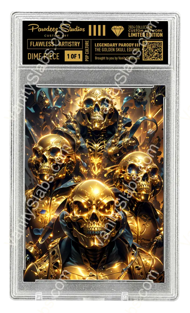 2024 Golden Skull Collection - Tmnt One Of Custom Card Number 16