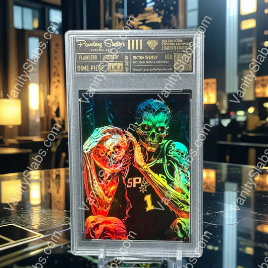 2024 Golden Skull Edition - Wemby (True One Of) Custom Fan Art Card