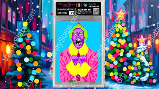 2024 Neon Elf By Black Tiger (True One Of) Custom Fan Art Card