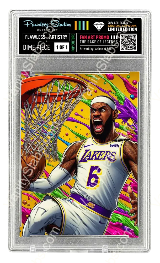 2025 Rage Of Legends Collection - Fan Art One By Chris Ghost Custom Card Number 1