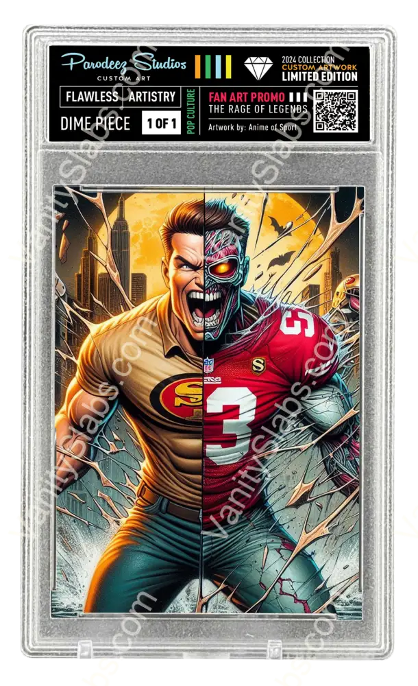 2025 Rage Of Legends Collection - Fan Art One By Chris Ghost Custom Card Number 10