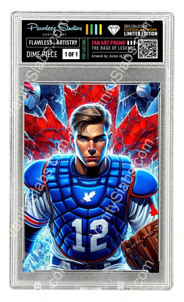 2025 Rage Of Legends Collection - Fan Art One By Chris Ghost Custom Card Number 12