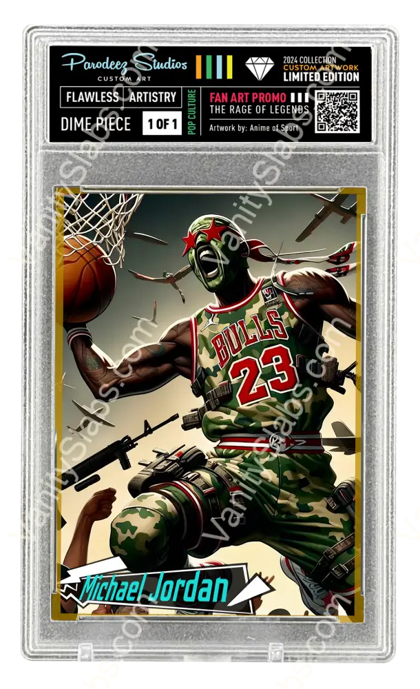 2025 Rage Of Legends Collection - Fan Art One By Chris Ghost Custom Card Number 17