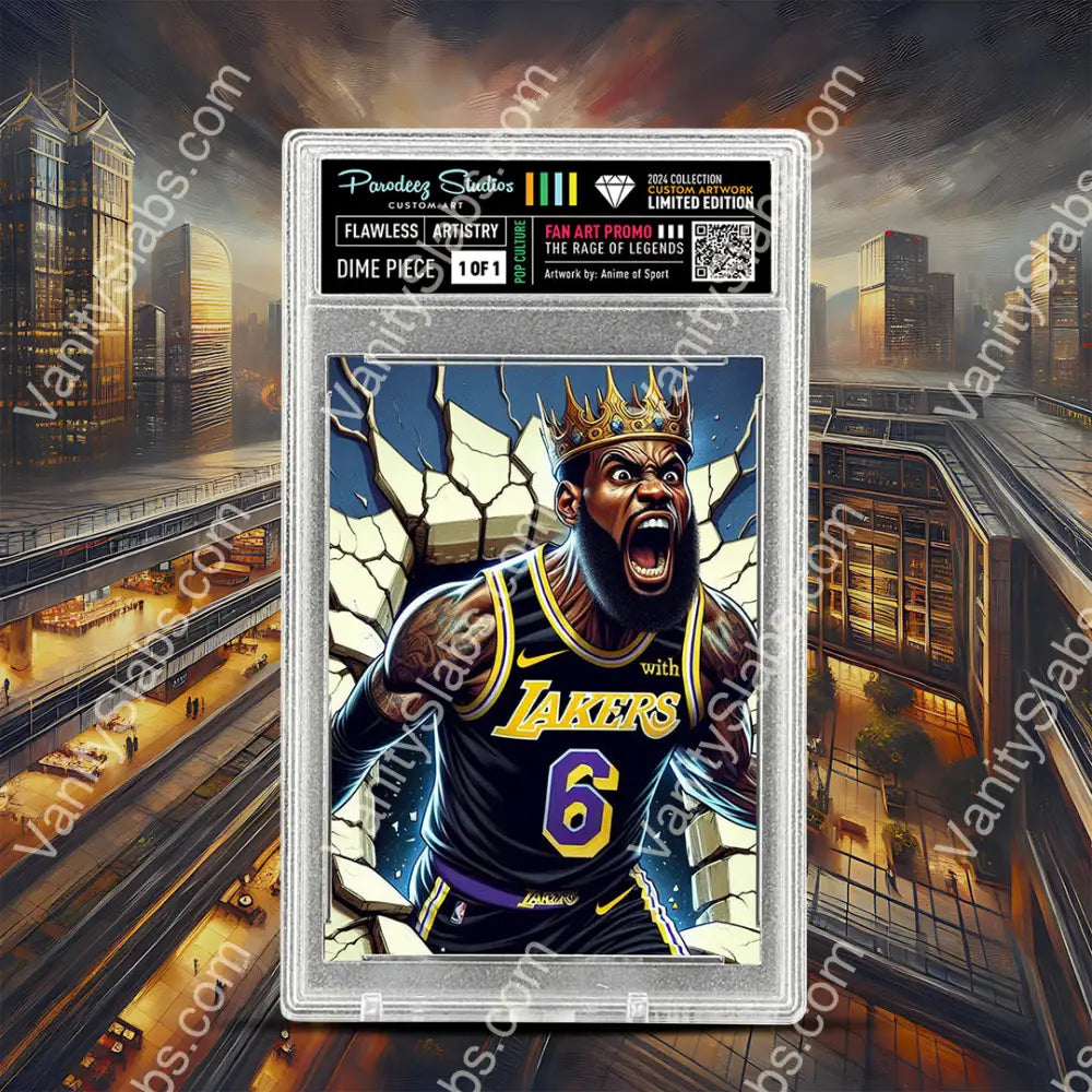 2025 Rage Of Legends Collection - Fan Art One By Chris Ghost Custom Card Number 21