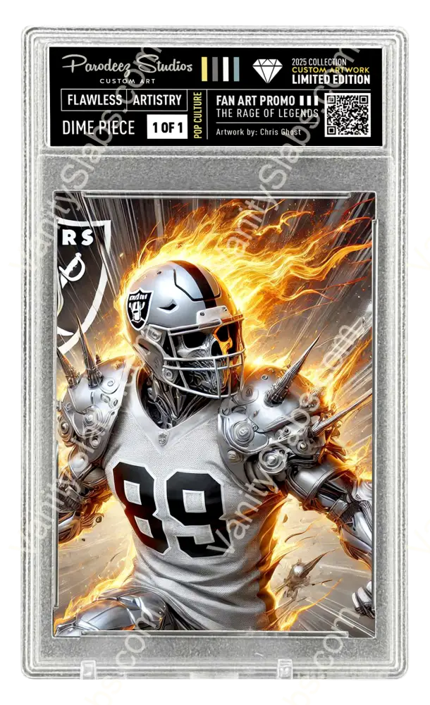 2025 Rage Of Legends Collection - Fan Art One By Chris Ghost Custom Card Number A81