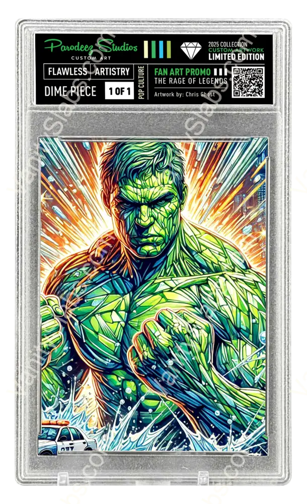 2025 Rage Of Legends Collection - Fan Art One By Chris Ghost Custom Card Number M195