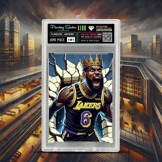 2025 Rage of Legends Collection - Fan Art - One of One by Chris Ghost - Custom Card Number 21