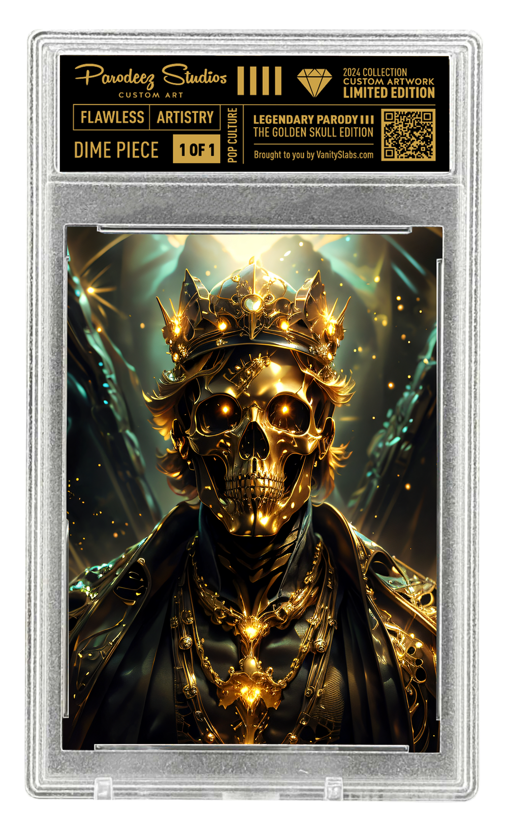 2024 Golden Skull Collection - One of One - Custom Card Number 22