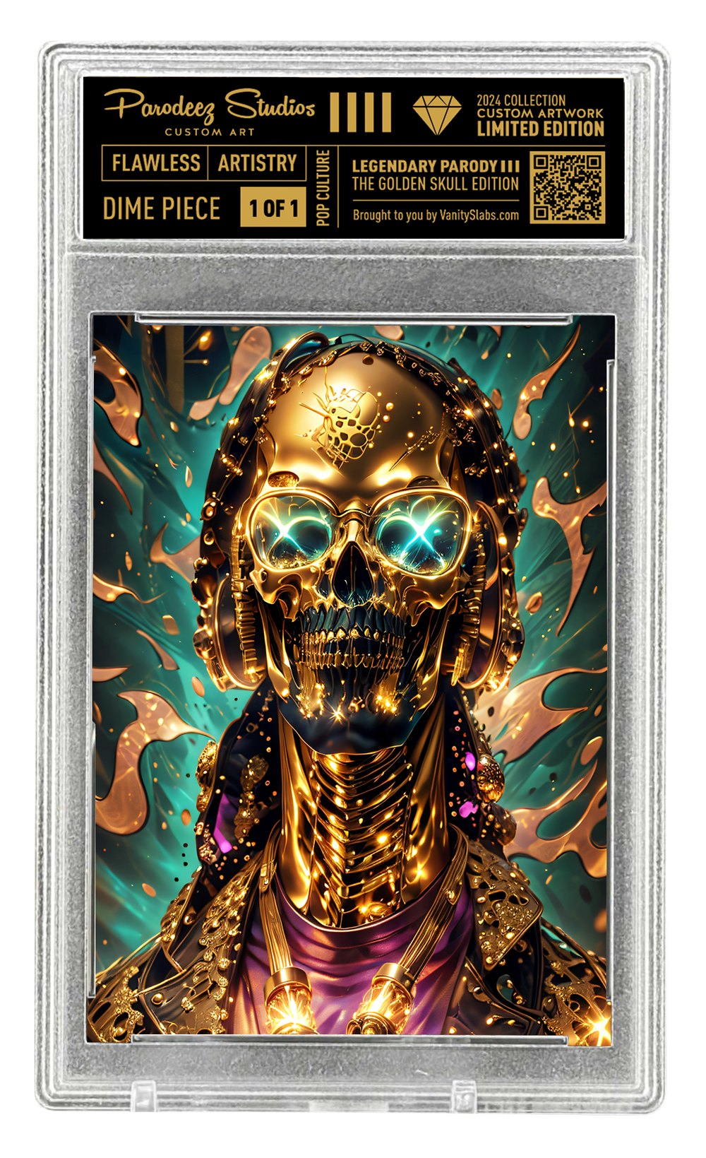 2024 Golden Skull Collection - One of One - Custom Card Number 24