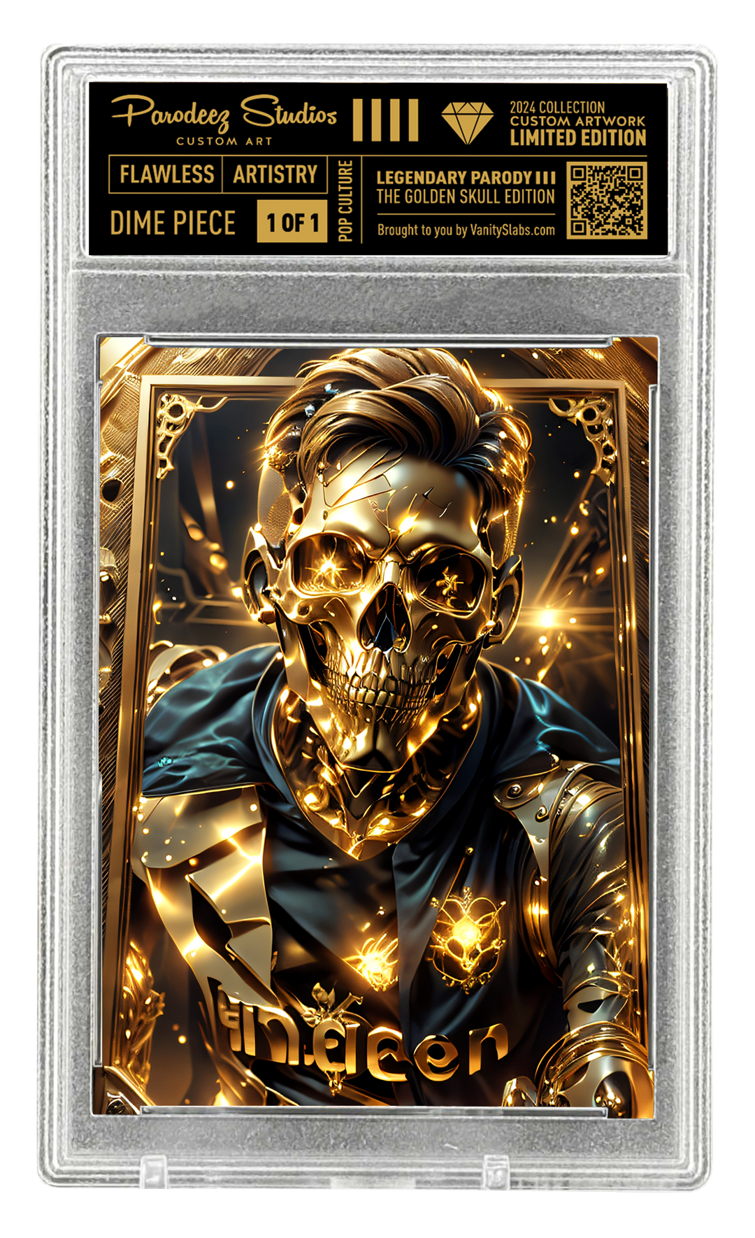 2024 Golden Skull Collection - One of One - Custom Card Number 30