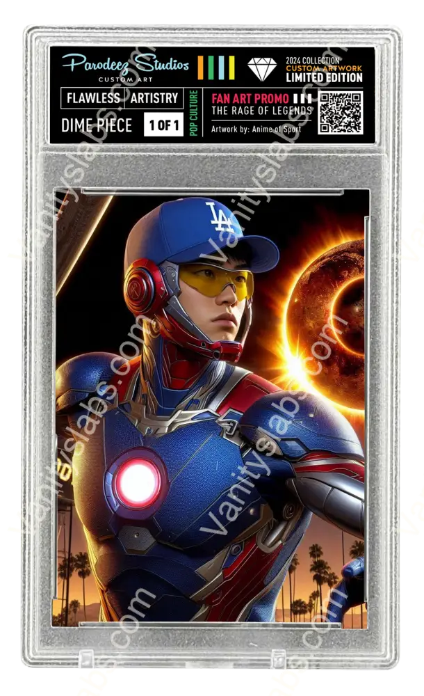 2025 Rage Of Legends Collection - Fan Art One By Chris Ghost Custom Card Number 39