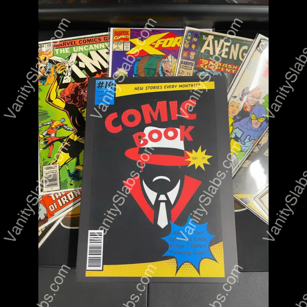 5 X Comic Books Heroes Mystery Bundle (Vintage And Modern Age Mixed)