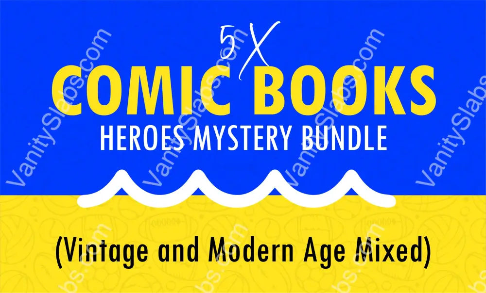 5 X Comic Books Heroes Mystery Bundle (Vintage And Modern Age Mixed)