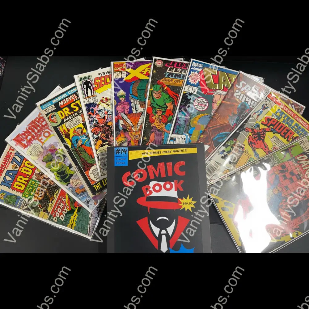 5 X Comic Books Heroes Mystery Bundle (Vintage And Modern Age Mixed)