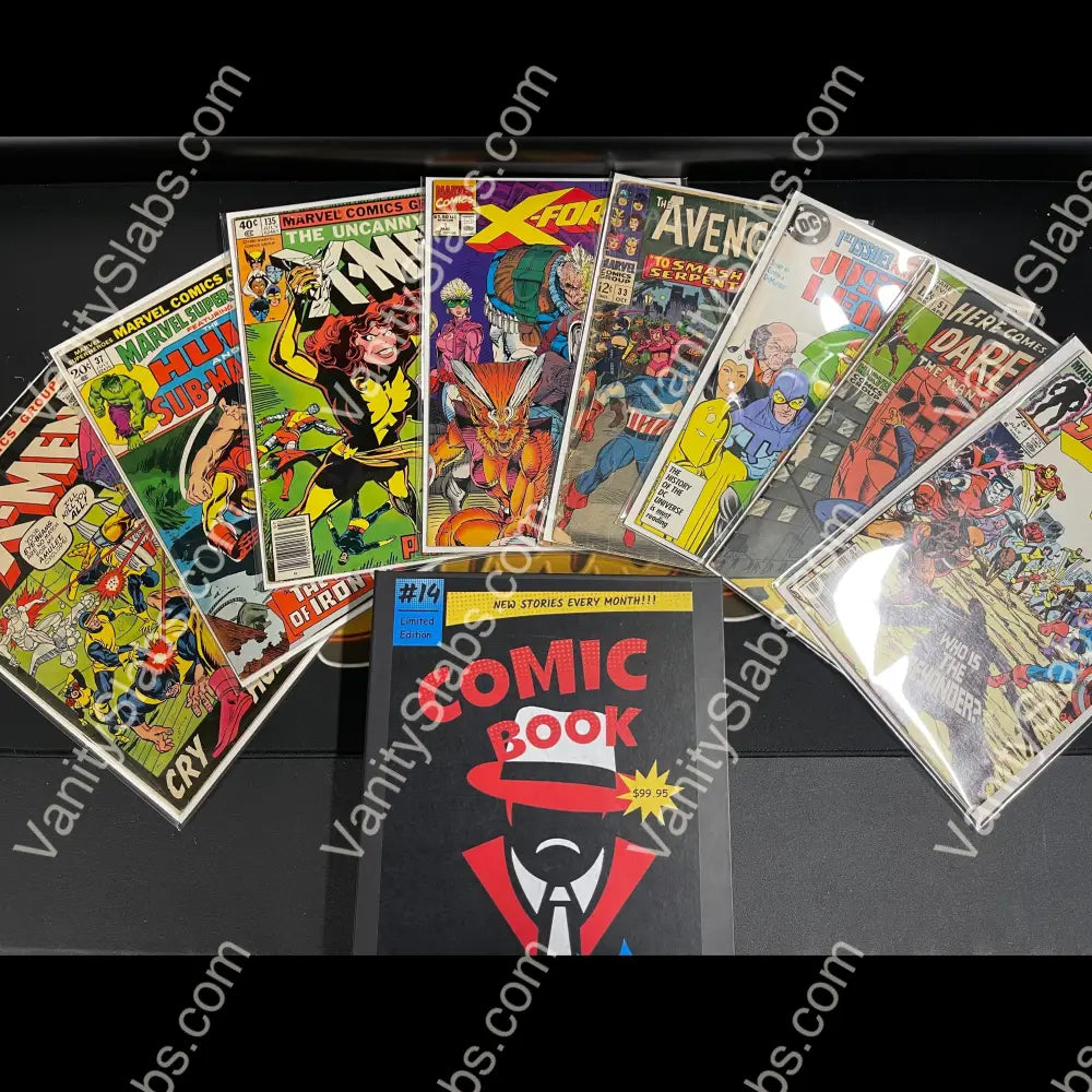 5 X Comic Books Heroes Mystery Bundle (Vintage And Modern Age Mixed)