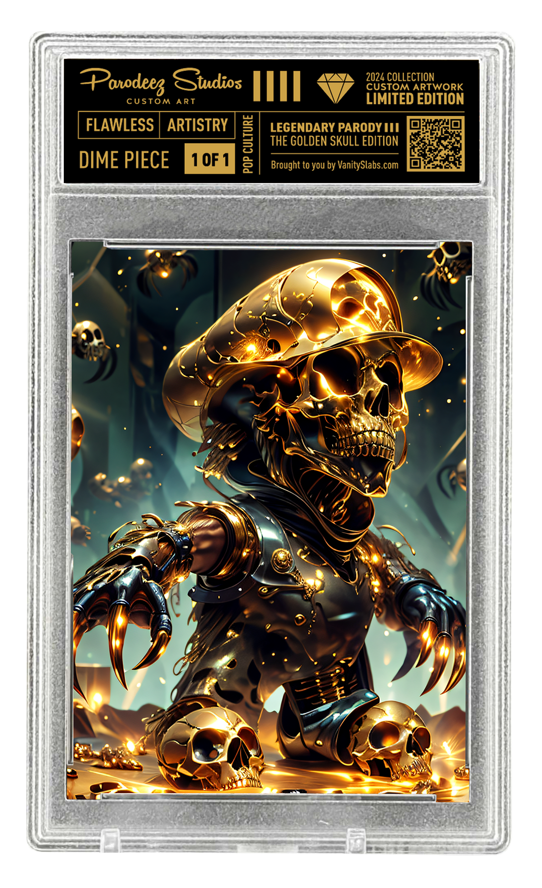 2024 Golden Skull Collection - One of One - Custom Card Number 75