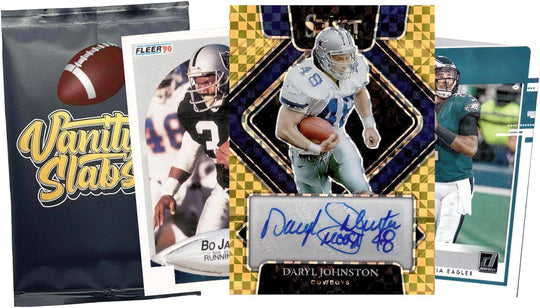 Football Mystery Pack (Random Autographed, Relic & Rookie Trading Cards)