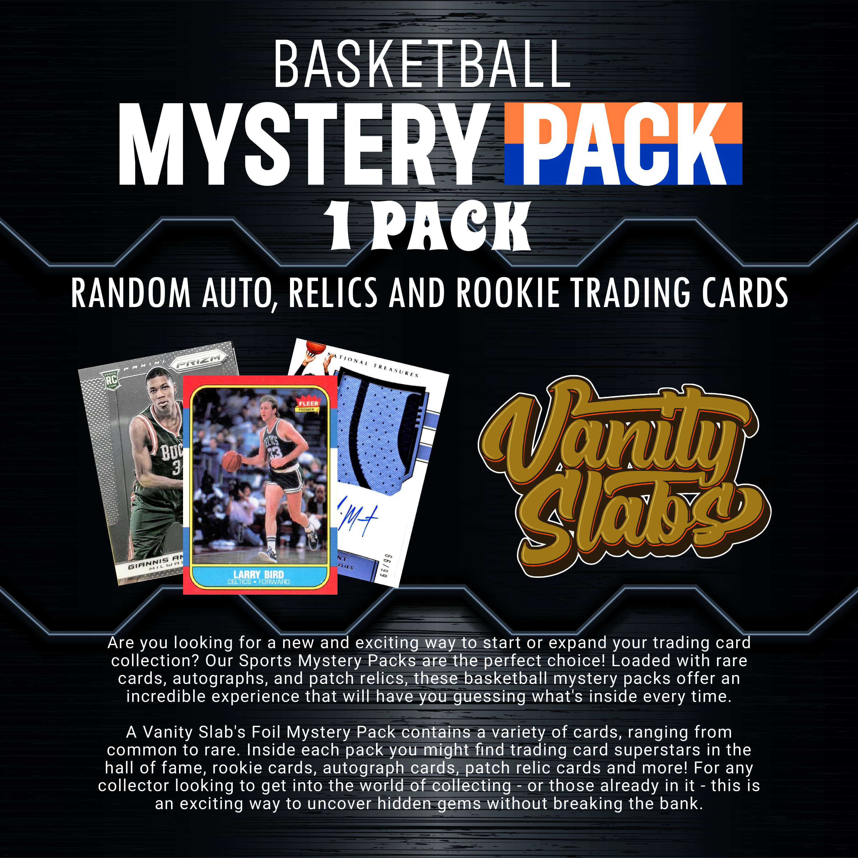 Basketball Foil Mystery Pack (Random Auto