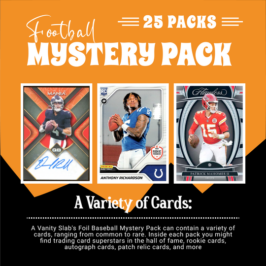 Football Mystery 25 Ultimate Elite Packs (Loaded with Goodies) Great Party Favors