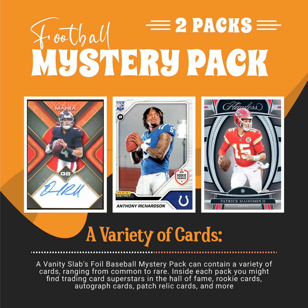 Football Mystery 2 Ultimate Elite Packs (Loaded with Goodies) Great Party Favors