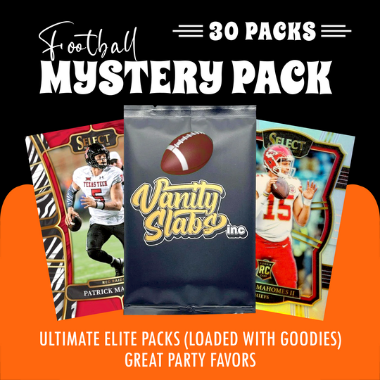 Football Mystery 30 Ultimate Elite Packs (Loaded with Goodies) Great Party Favors