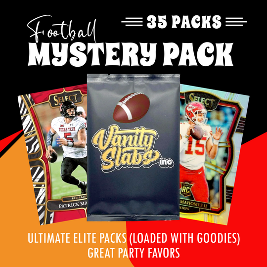 Football Mystery 35 Ultimate Elite Packs (Loaded with Goodies) Great Party Favors