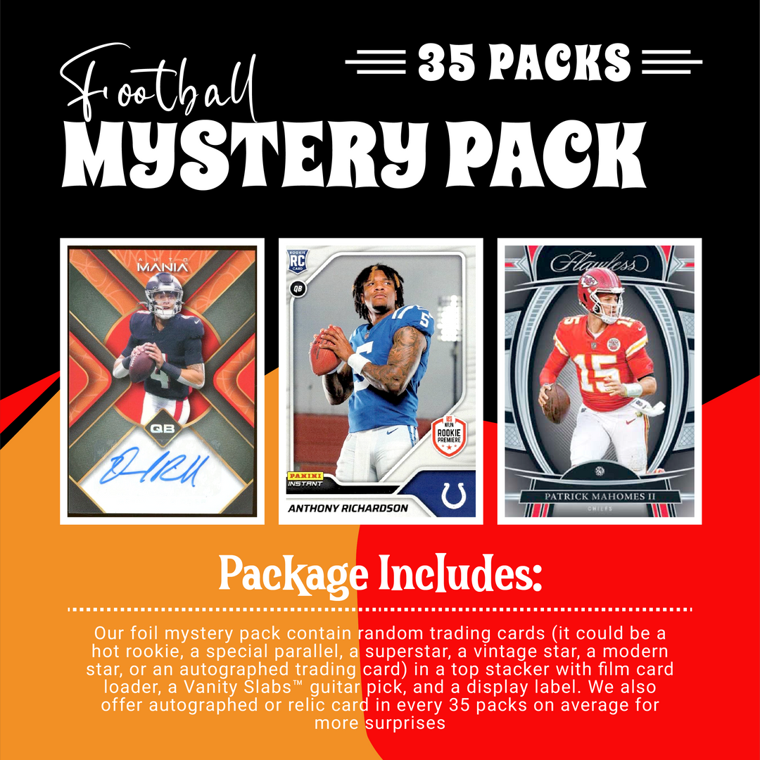 Football Mystery 35 Ultimate Elite Packs (Loaded with Goodies) Great Party Favors