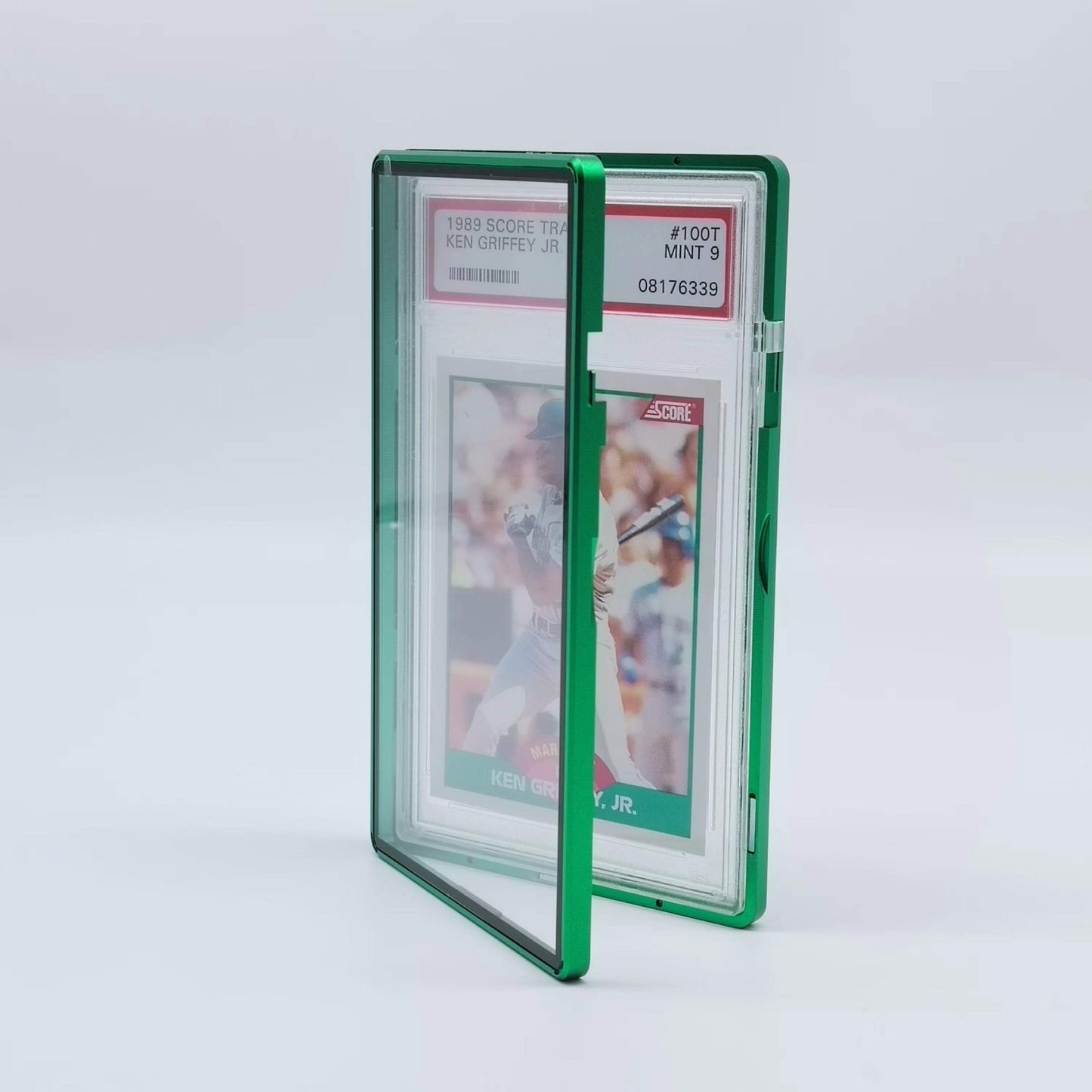 Slab Metal Aluminum And Glass Protective Case (1 Holder) For 35Pt 55Pt & 75Pt Slabs Collectible