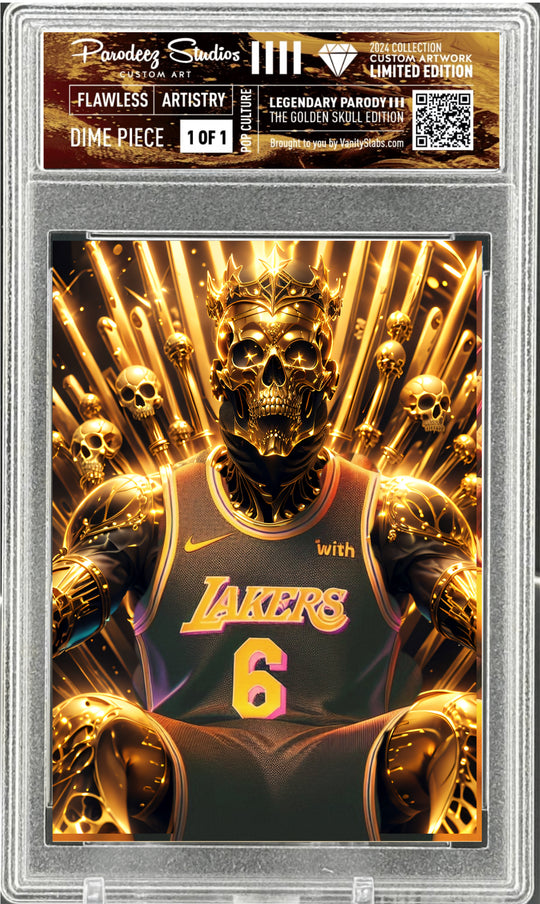 2024 Golden Skull Edition - KING MIDAS ( TRUE One of One ) Custom Fan Art