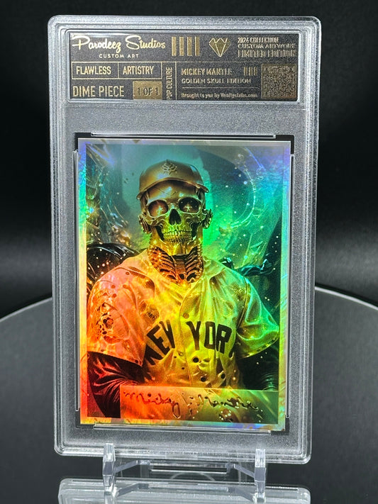 2024 Golden Skull Edition - Mantle (True One Of) Custom Fan Art Card