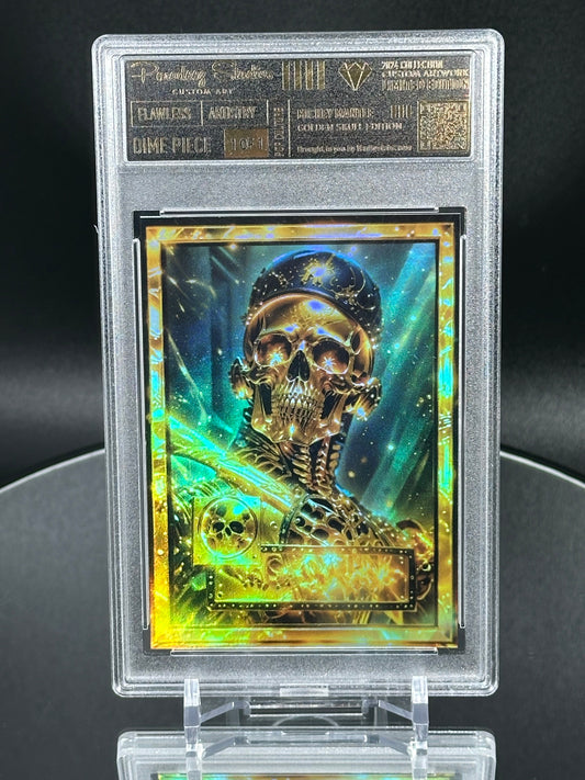 2024 Golden Skull Edition - 52 Mantle (True One Of) Custom Fan Art Card