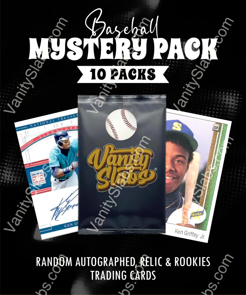 Baseball Mystery 10 Ultimate Elite Packs (Loaded With Goodies) Great Party Favors Collectible