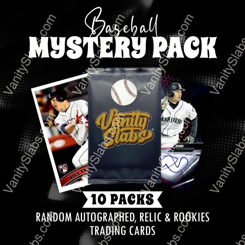 Baseball Mystery 10 Ultimate Elite Packs (Loaded With Goodies) Great Party Favors Collectible