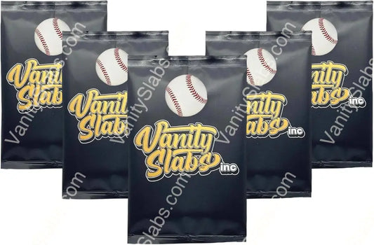 Baseball Mystery 5 Packs (Random Autographed Relic & Rookies Trading Cards) Collectible Cards