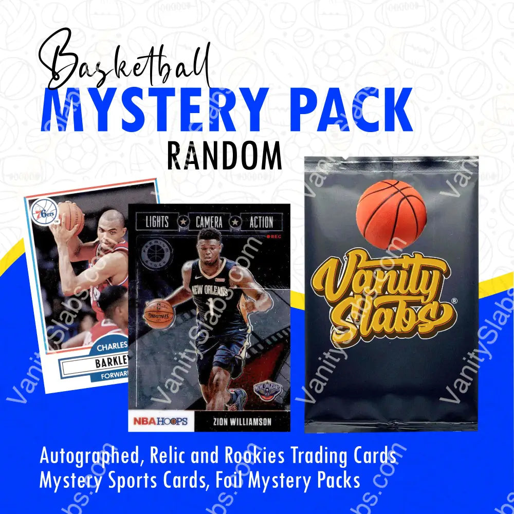 Basketball Foil Mystery Pack (Random Auto Relics And Rookie Trading Cards)) Collectible Cards